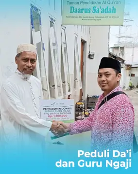 elwaf program peduli dai guru ngaji